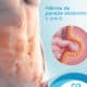 Ilustração de hérnia abdominal Postagem de Mídia Social Dra. Cinara Oliveira cliente E-clínica Marketing Digital para médicos